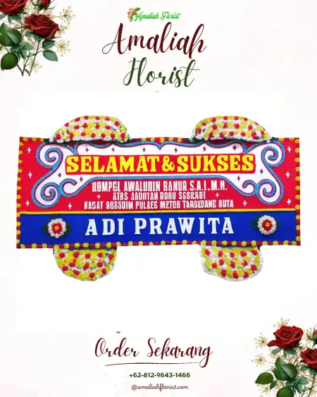 Papan Bunga Ucapan Selamat Jatimlerek